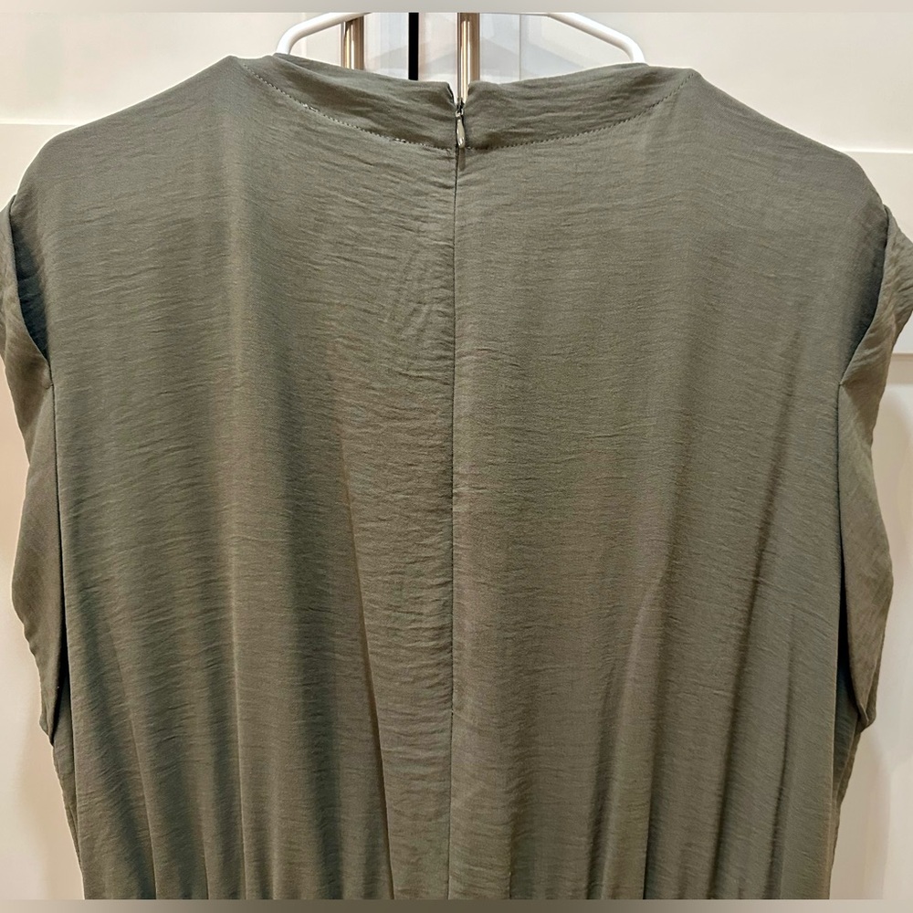 Calvin Klein Olive Green Jumpsuit-8 - Picture 8 of 9